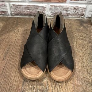 Band of Gypsies Black Sandals